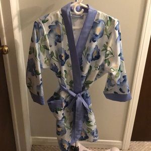 Floral robe